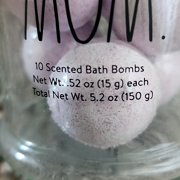 Rae Dunn Purple Bath Bombs - Love You Mom - Picture 3 of 5